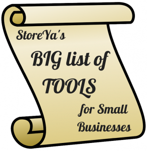 Storeya's Big list of tools for small businesses