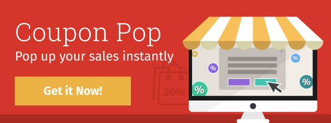 Coupon Pop - Increase your sales and leads