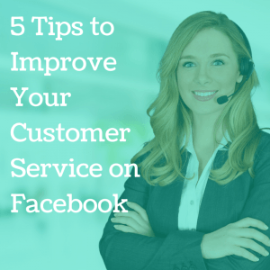 Customer service on facebook