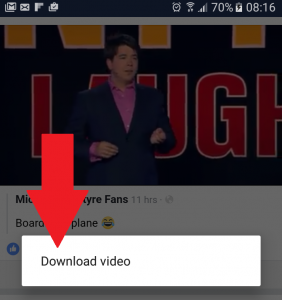 how to download Facebook video