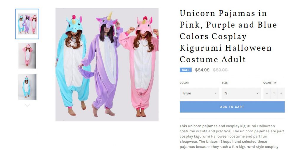 ejemplos de productos de unicornio
