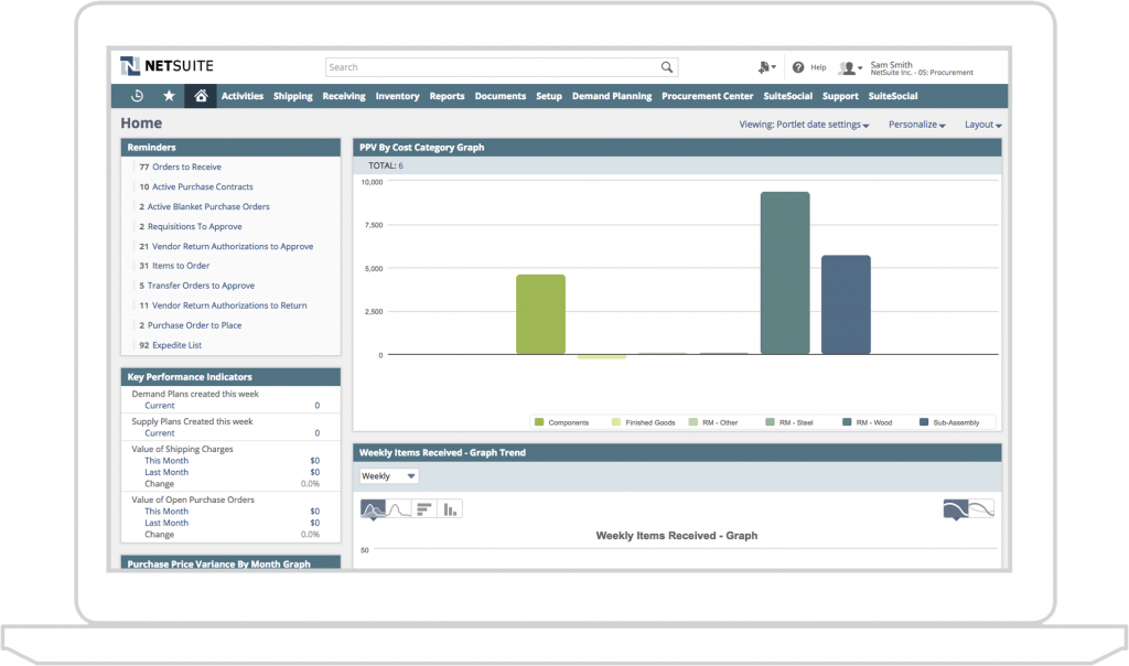 NetSuite accounting software