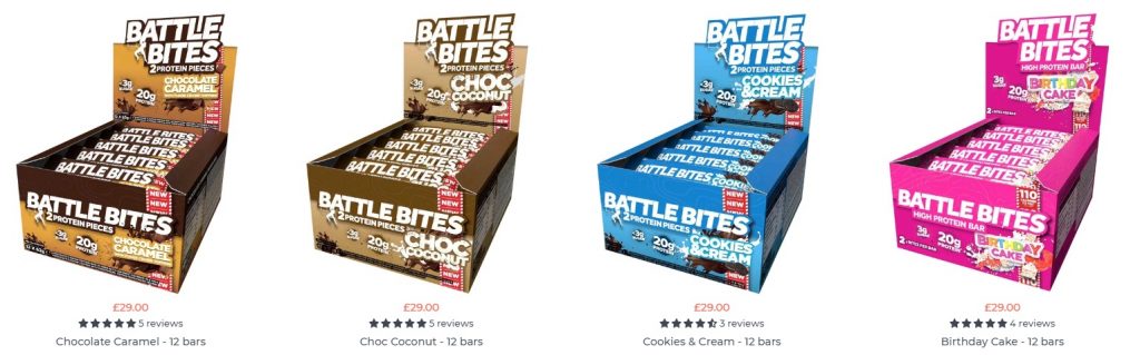battle snacks example of product page reviews