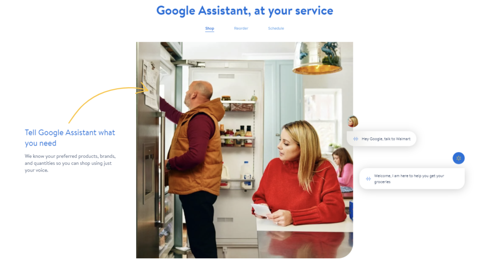 Google Assistant with eCommerce ap